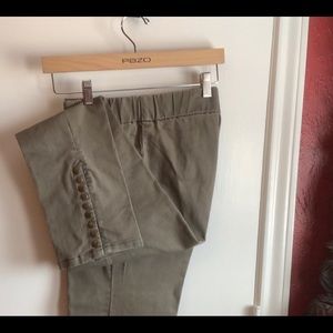 Soft Surroundings Petite Small Elastic Waist Pull-On Straight Leg Pant